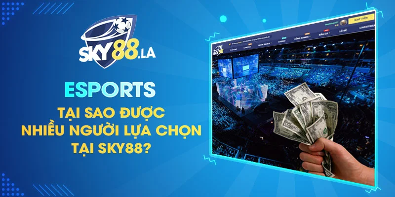 Lý do Esports SKY88 thu hút đông đảo game thủ