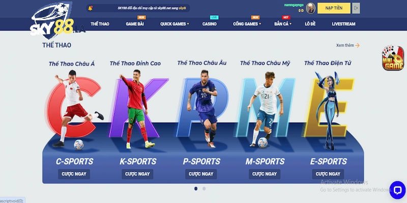 Đại lý SKY88 được đảm bảo an toàn