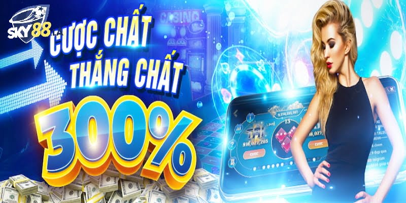 Khuyến mãi thành viên mới SKY88 tặng 300% nạp tiền lần đầu