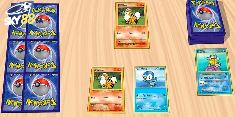 Trong cách chơi bài Pokemon sẽ có một số điều kiện đặc biệt cần được xử lý
